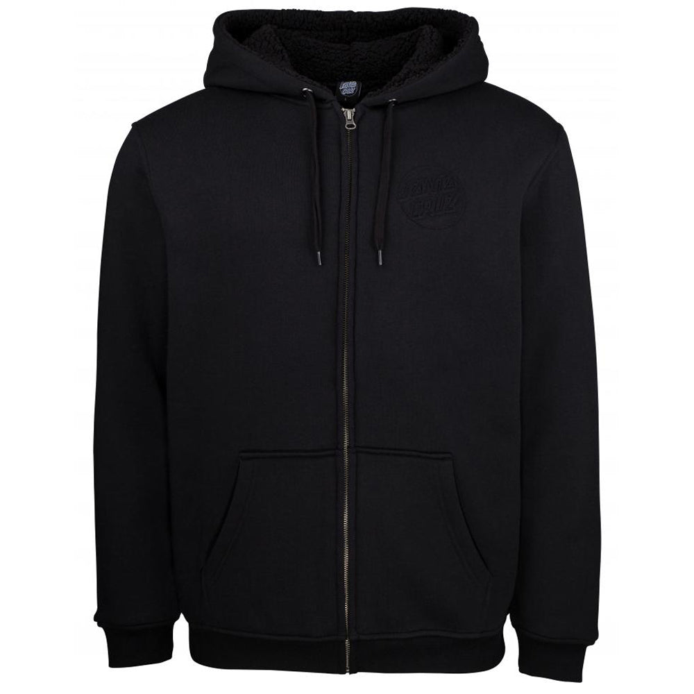 Santa Cruz Japanese Dot Emboss Zip Hoodie