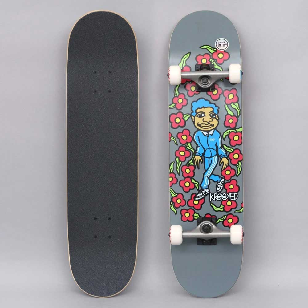 Krooked Team Sweat Pants 8" Complete Skateboard