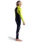 C-Skins Jnr Legend 5/4/3mm BZ Winter Wetsuit-Slate/Green/Silver