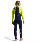 C-Skins Jnr Legend 5/4/3mm BZ Winter Wetsuit-Slate/Green/Silver