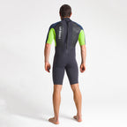 C Skins Element 3/2 Shortie Wetsuit  - Anthracite/Bluestone/Lime