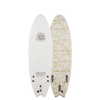 ODYSEA 6' Evan Rossell Log Soft Surfboard - White