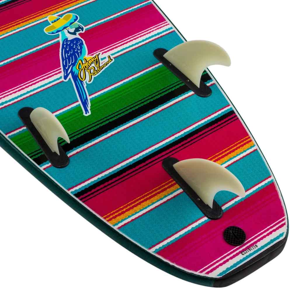 ODYSEA 6' Johnny Redmond Log Soft Surfboard - Verde Green