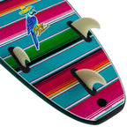 ODYSEA 6' Johnny Redmond Log Soft Surfboard - Verde Green