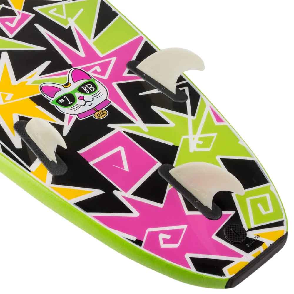 ODYSEA 7' Kalani Robb Log Soft Surfboard - Lime Green
