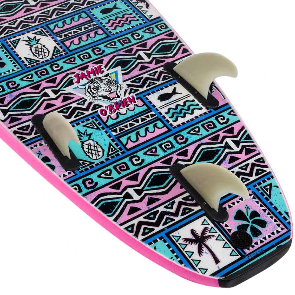 ODYSEA Log Pro Jamie O'Brien 8'0 Soft Surfboard - Hot Pink