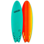 ODYSEA Skipper 6'6 Quad Soft Surfboard - Emerald