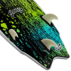 ODYSEA X Lost Round Nose Fish 5'11 Soft Surfboard - Grey