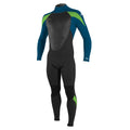 O'Neill Youth Epic 3/2mm B/Z Summer Wetsuit  - Black/Ultra Blue