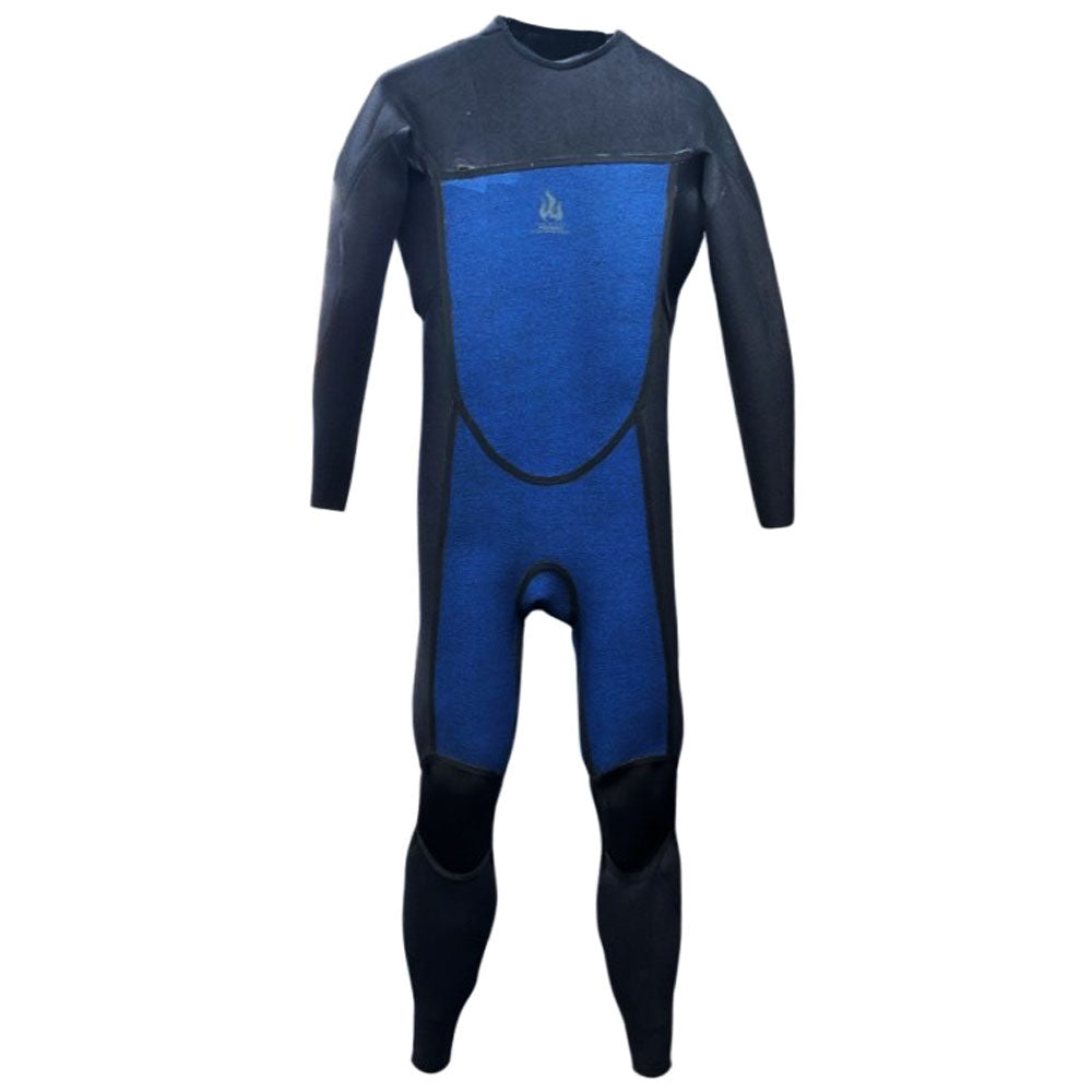 O'Neill Ninja 4/3mm Chest Zip Wetsuit - Black/Black