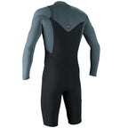 O'Neill Hyperfreak 2mm CZ Long Sleeve Shortie -Gunmetal/CadetBlue