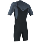 O'Neill Hyperfreak 2mm Chest Zip Shortie  - Gunmetal/Cadet Blue