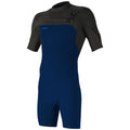 O'Neill Hyperfreak 2mm Chest Zip Shortie - Navy/Raven