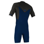 O'Neill Hyperfreak 2mm Chest Zip Shortie - Navy/Raven