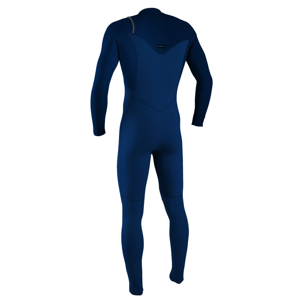 O'Neill Hyperfreak 5/4+mm Chest Zip Winter Wetsuit  - Navy/Navy