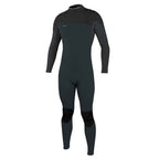 O'Neill Hyperfreak Comp 4/3mm+ Zip Free Wetsuit - Gun Metal Black
