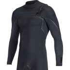 O'Neill Hyperfreak Fire 5/4+mm chest Zip Winter Wetsuit  - Black/Black
