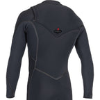 O'Neill Hyperfreak Fire 5/4+mm chest Zip Winter Wetsuit  - Black/Black