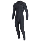 O'Neill Hyperfreak Fire 5/4+mm chest Zip Winter Wetsuit  - Black/Black