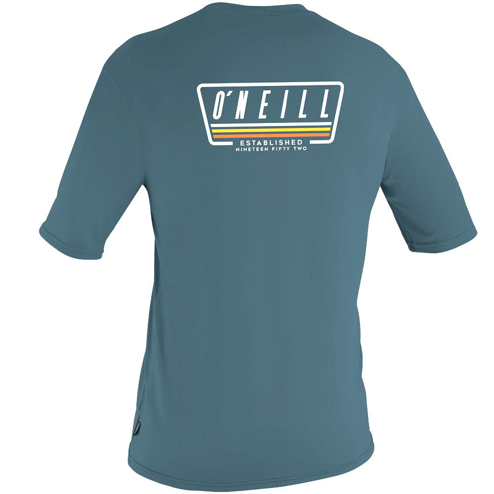 O'Neill Premium Skins Graphic SS Sun Shirt - Cadet Blue