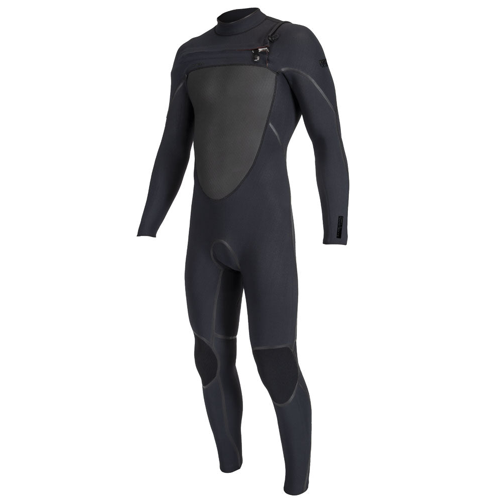O'Neill Psycho Tech 5/4+mm Chest Zip Winter Wetsuit  -Black/Black