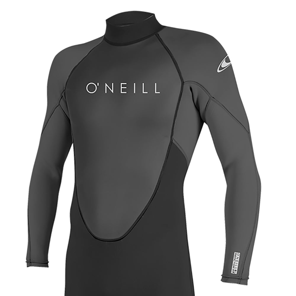 O'Neill Reactor-2 3/2mm Back Zip Summer Wetsuit  - Black/Graphite