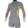 O'Neill Womens Bahia 2/1mm BZ LS Shortie  - Tradewinds/Jasmine
