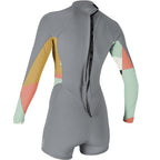 O'Neill Womens Bahia 2/1mm BZ LS Shortie  - Tradewinds/Jasmine
