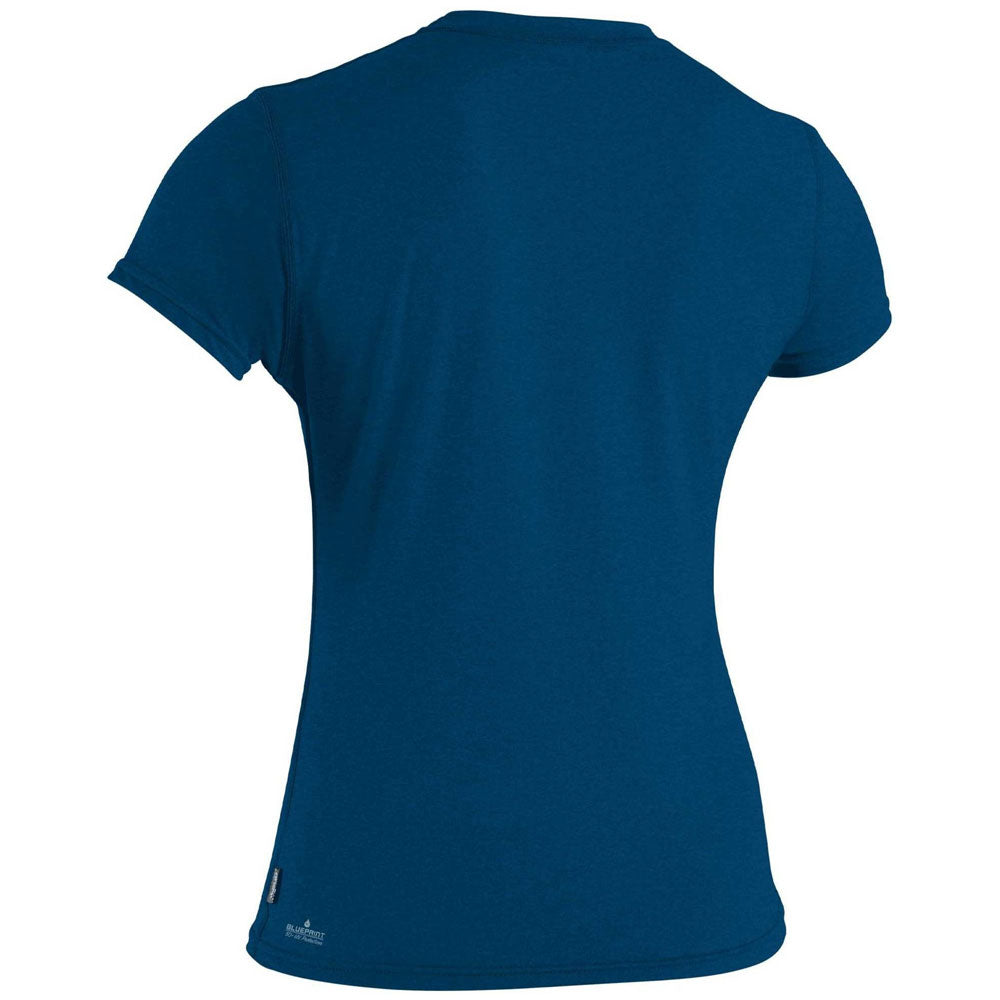 O'Neill Womens Blueprint SS Rash Vest - Deep Sea