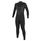 O'Neill Womens Epic 5/4mm BZip Wetsuit  - Black/Black/Cindy Daisy