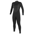 O'Neill Womens Epic 4/3mm Back Zip Wetsuit  - Black/Black/Black