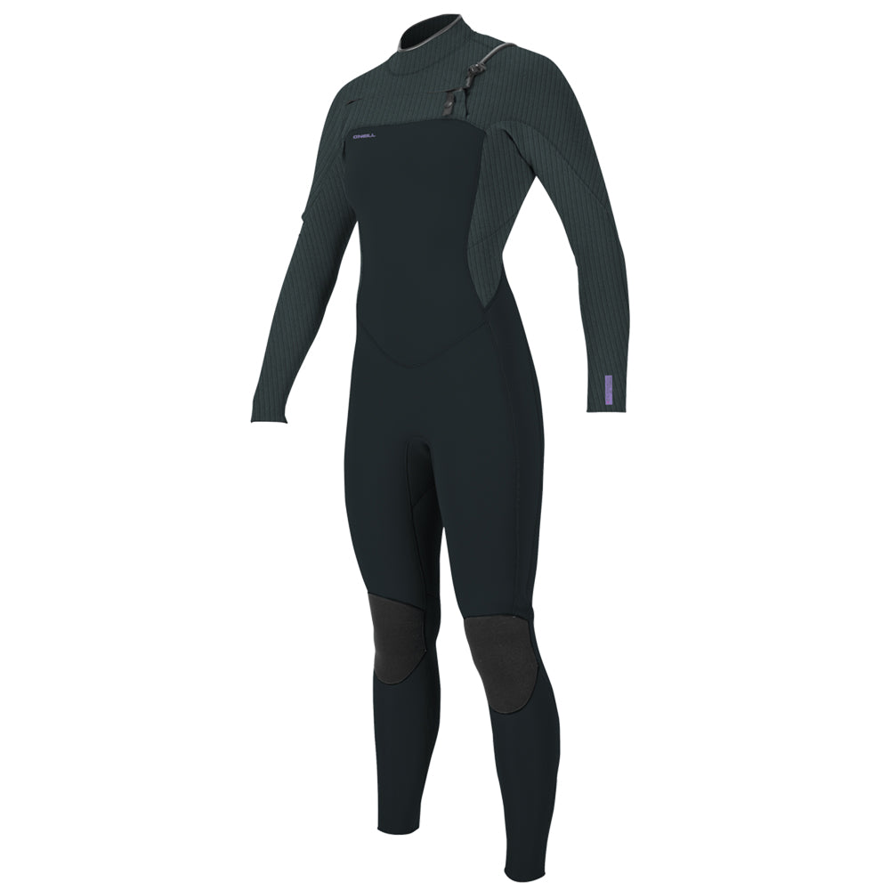 O'Neill Womens Hyperfreak 3/2+mm CZ Wetsuit  - Gunmetal/Gunmetal