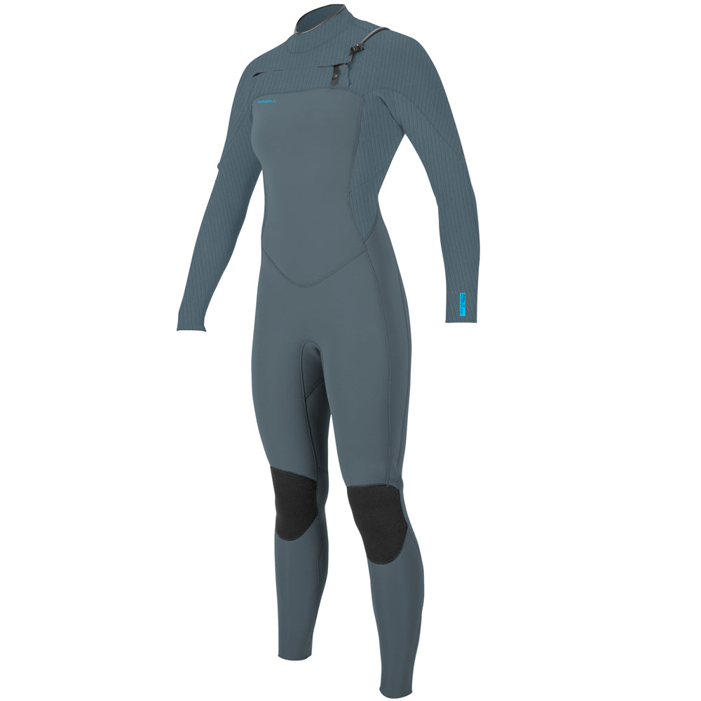 O'Neill Womens Hyperfreak 5/4+  CZ Wetsuit -Dusty Blue/Dusty Blue