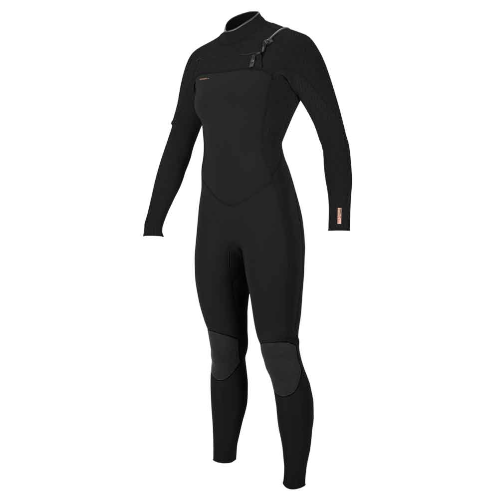 O'Neill Womens Hyperfreak 5/4+mm CZ Winter Wetsuit  - Black/Black