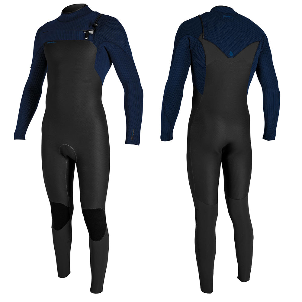 O'Neill Blueprint Muta Uomo Con Zip Frontale 2mm – Neoprene Riciclato TechnoButter, Protezione UV50+, Per Surf E Acqua Calda