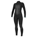 O'Neill Womens Psycho Tech 5/4 B/Z Winter Wetsuit - Black/Black