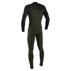 O'Neill Hyperfreak 4/3+mm C/Zip Full Wetsuit - Ghostgreen/Black