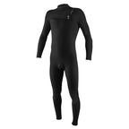 O'Neill Hyperfreak 5.5/4+ mm Chest Zip Winter Wetsuit - Black/Black