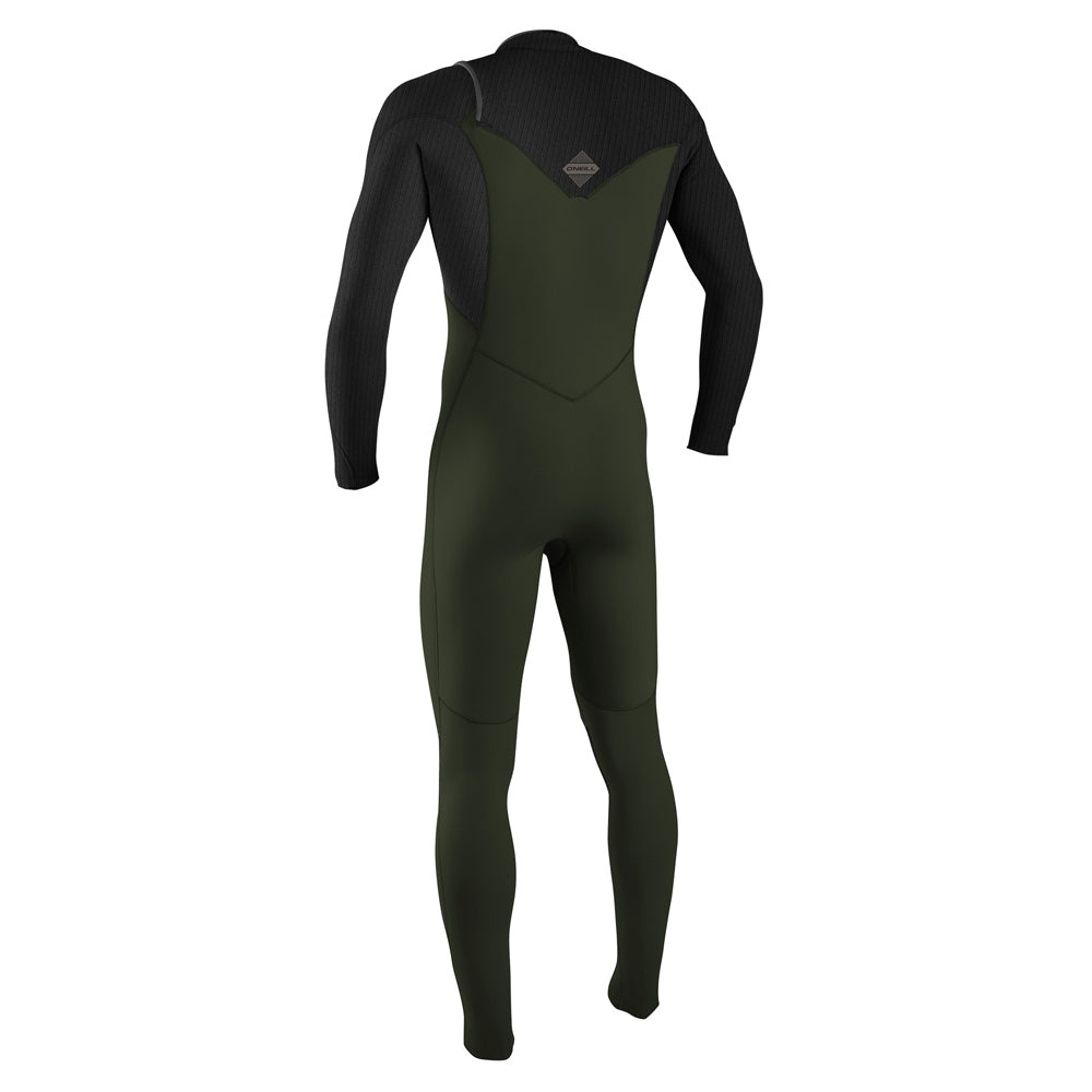O'Neill Hyperfreak 5.5/4+mm C/Z Winter Wetsuit - Ghostgreen/Black