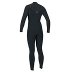 O'Neill Womens Hyperfreak 5/4+ CZ Winter Wetsuit-Gunmetal/Gunmetal