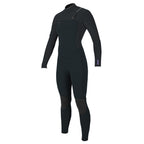 O'Neill Womens Hyperfreak 5/4+ CZ Winter Wetsuit-Gunmetal/Gunmetal