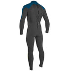 O'Neill Epic 3/2mm Back Zip Full Wetsuit - Black/Ultrablue/Dayglo