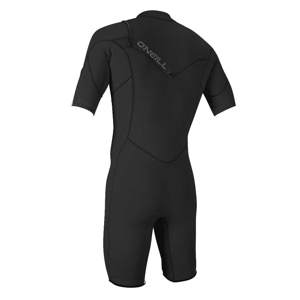 O'Neill Hammer 2mm Chest Zip Shortie Wetsuit - Black/Black/Black