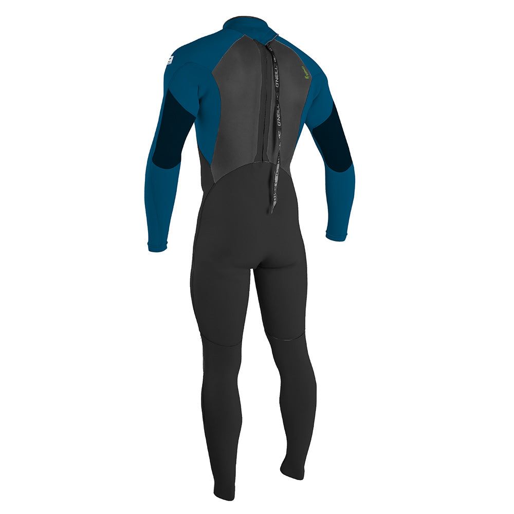 O'Neill Youth Epic 4/3mm BZ Full Wetsuit - Black/Ultrablue/Dayglo