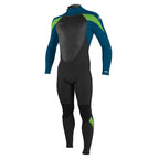 O'Neill Youth Epic 5/4mm BZ Full Wetsuit - Black/Ultrablue/Dayglo