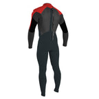 O'Neill Youth Epic 5/4 BZ Winter Wetsuit - Gunmetal/Black/Red/Red