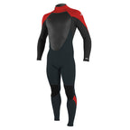 O'Neill Youth Epic 5/4 BZ Winter Wetsuit - Gunmetal/Black/Red/Red