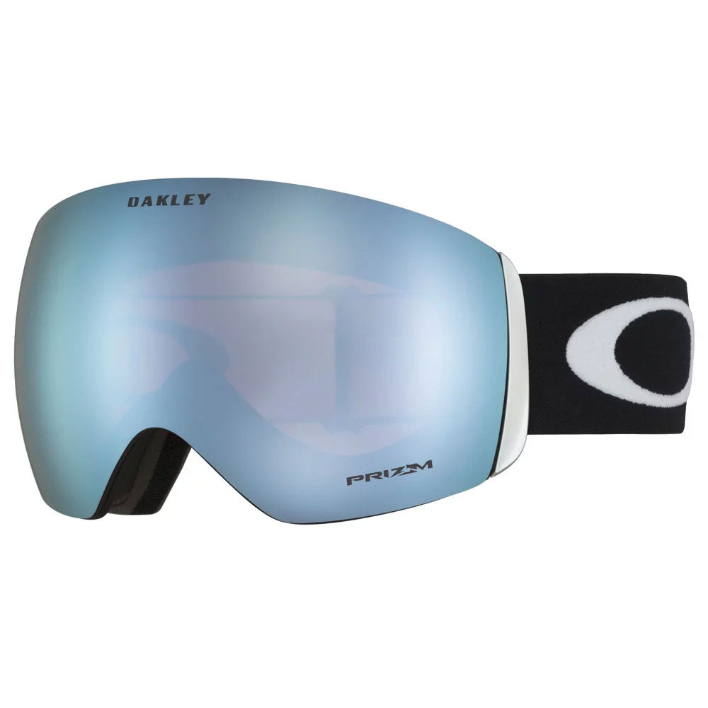 Oakley Flight Deck L Snow Goggles - Black With Prizm Saphire Lens