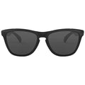 Oakley Frogskins Polished Black Sunglasses With Grey lens
