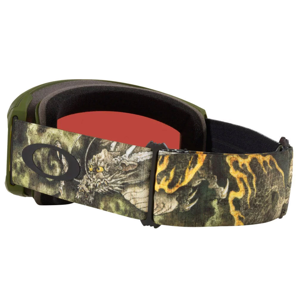 Oakley Line Miner L Snow Goggles - Kazu With Prizm Sage Gold Lens